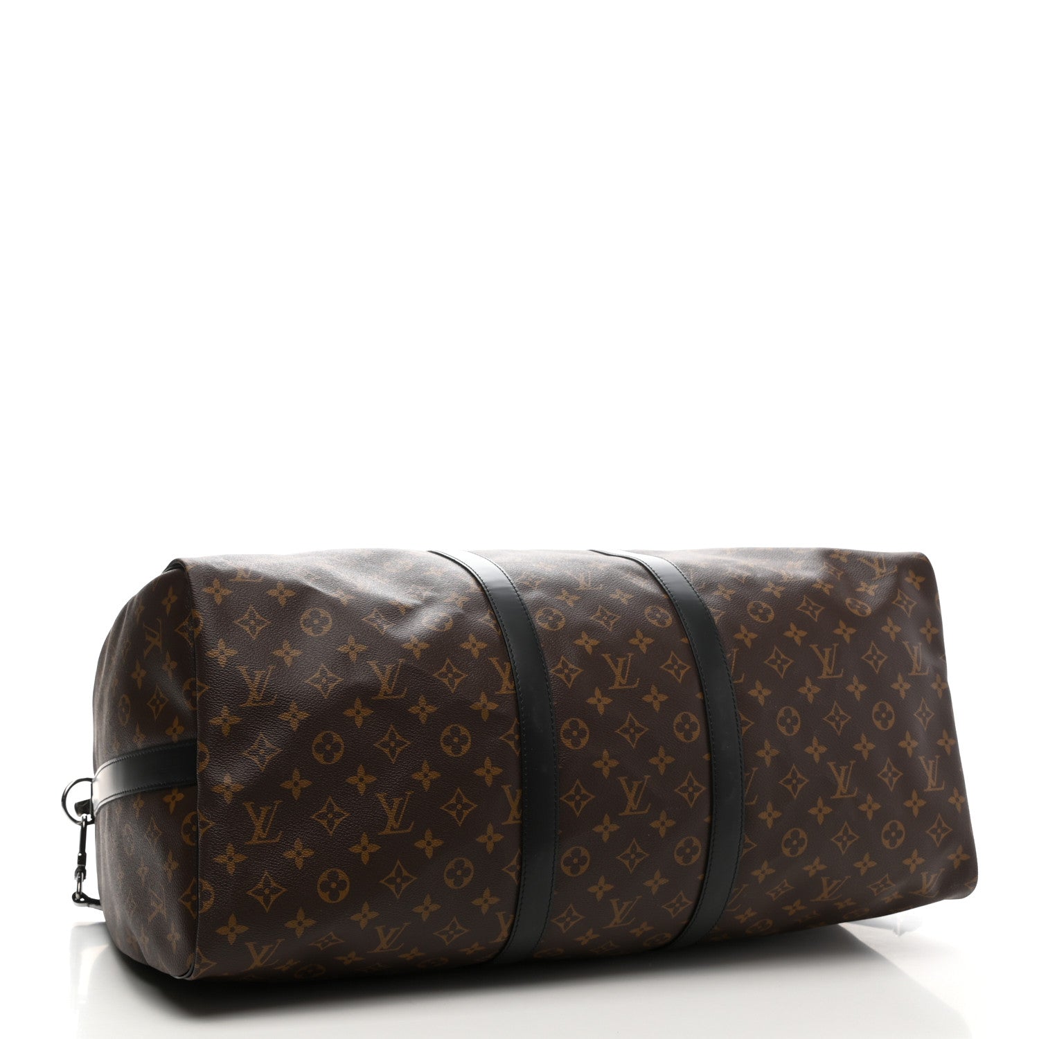 Louis Vuitton Monogram Macassar Keepall Bandouliere 55 4 of 10