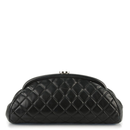 Chanel Lambskin Quilted Timeless Clutch Black 1 of 7