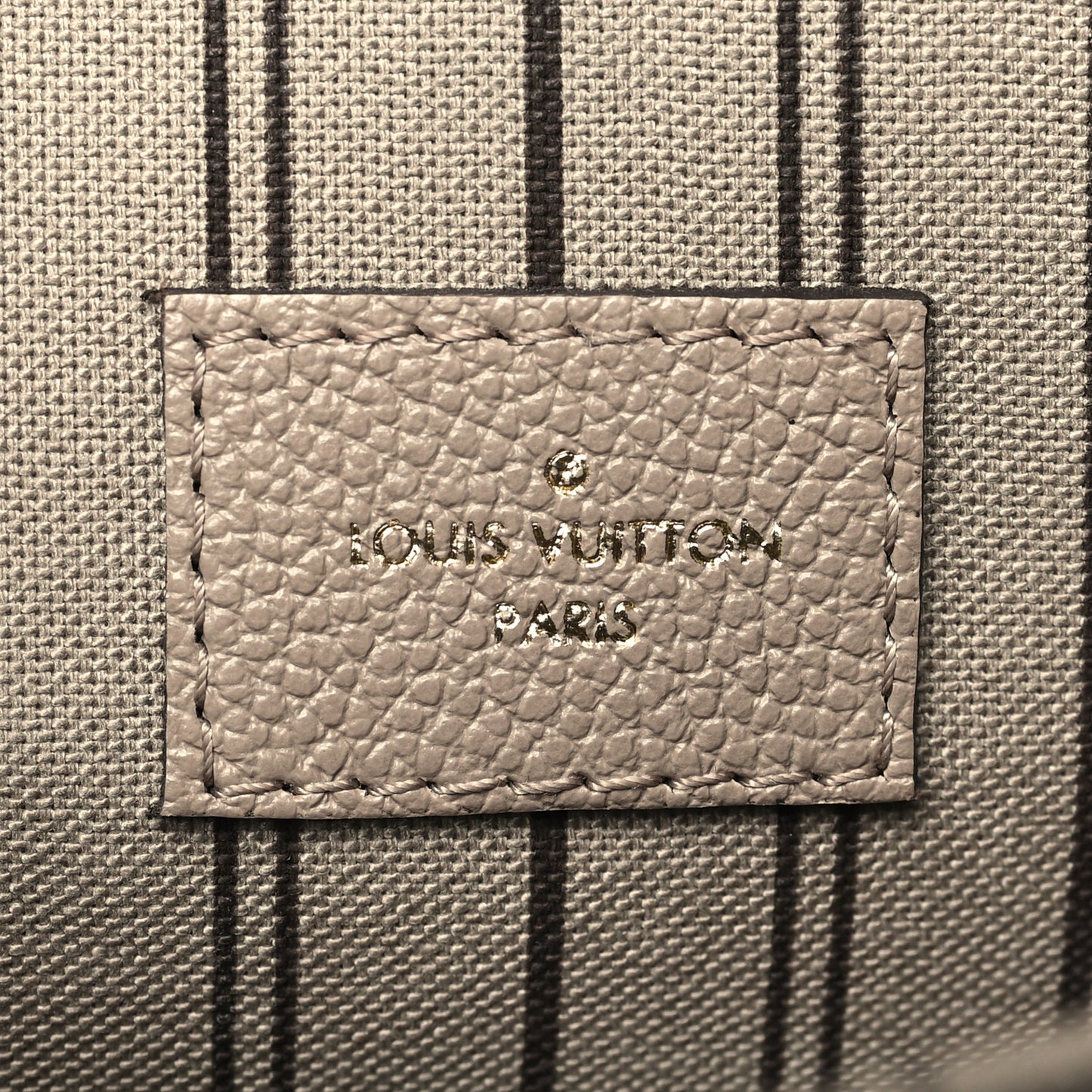 Empreinte Pochette Metis Tourterelle