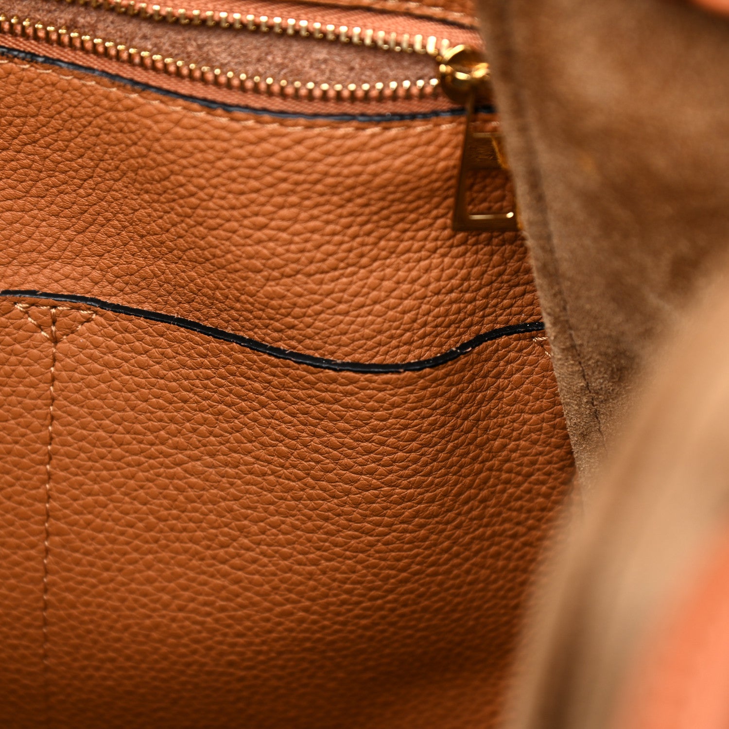 Loewe Calfskin Medium Flamenco Knot Bag Tan Light Caramel 10 of 16