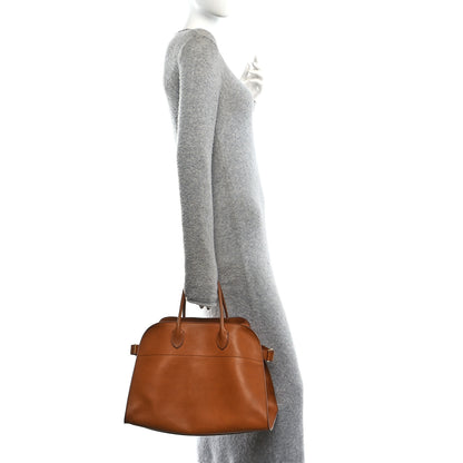 The Row Polished Saddle Calfskin Soft Margaux 15 Cuir 2 of 9