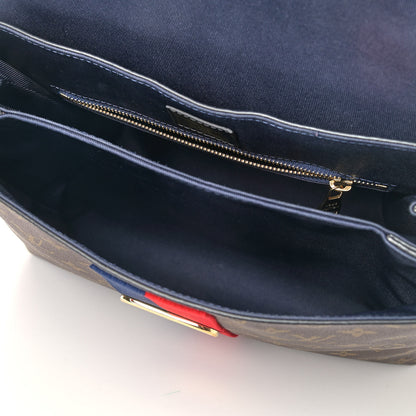 Louis Vuitton Monogram Georges MM Marine Cherry 4 of 5