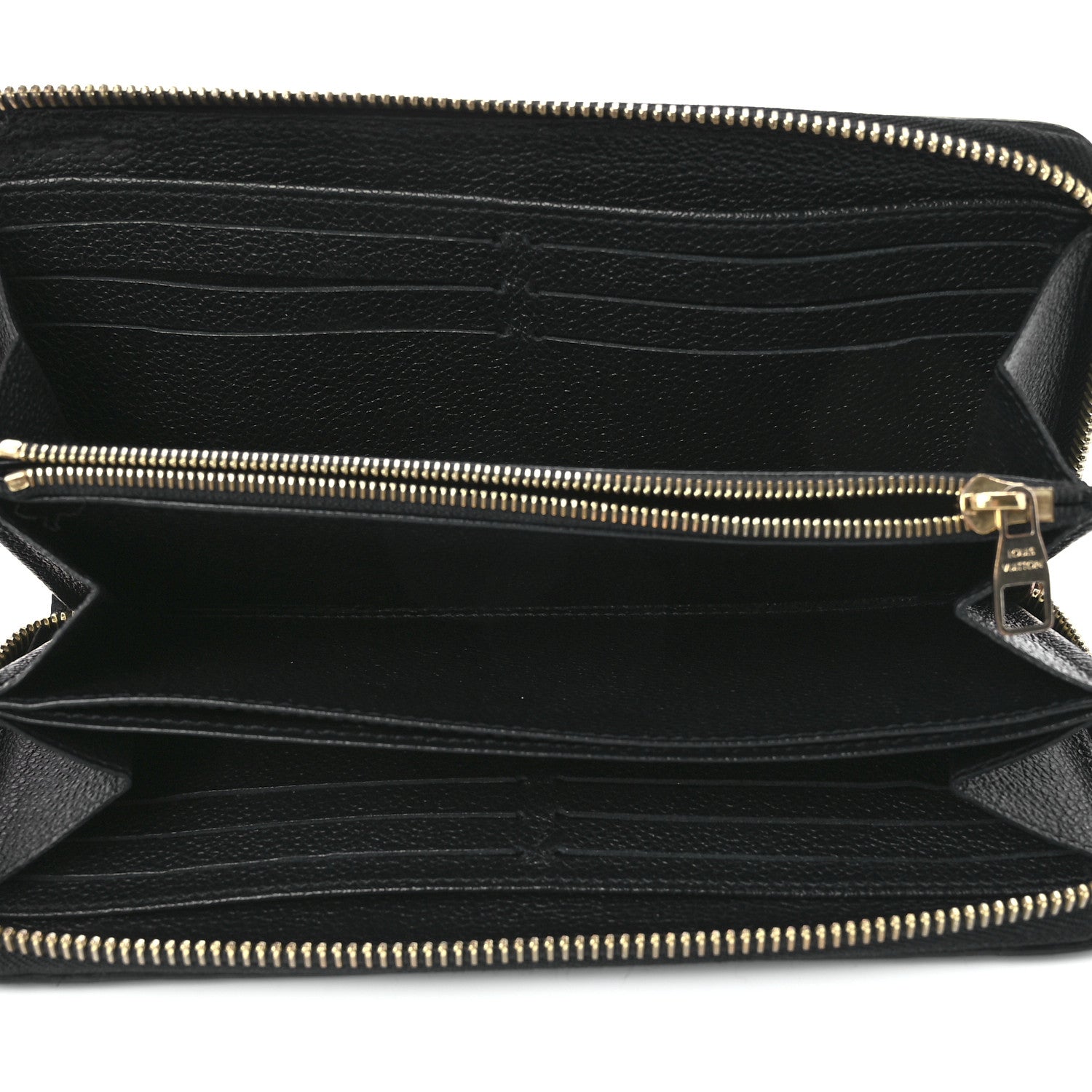 Louis Vuitton Empreinte Zippy Wallet Black 5 of 11