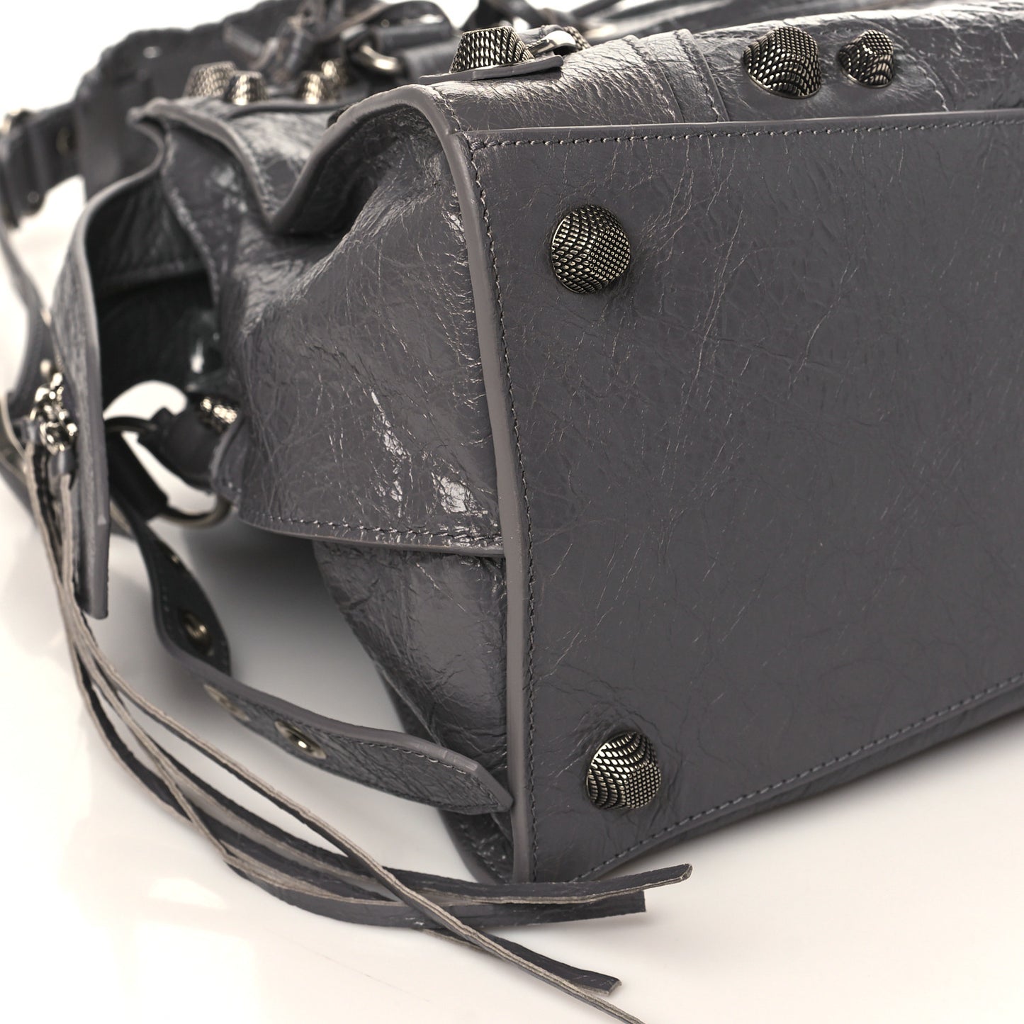 Agneau Arena Neo Cagole City Handbag Dark Grey