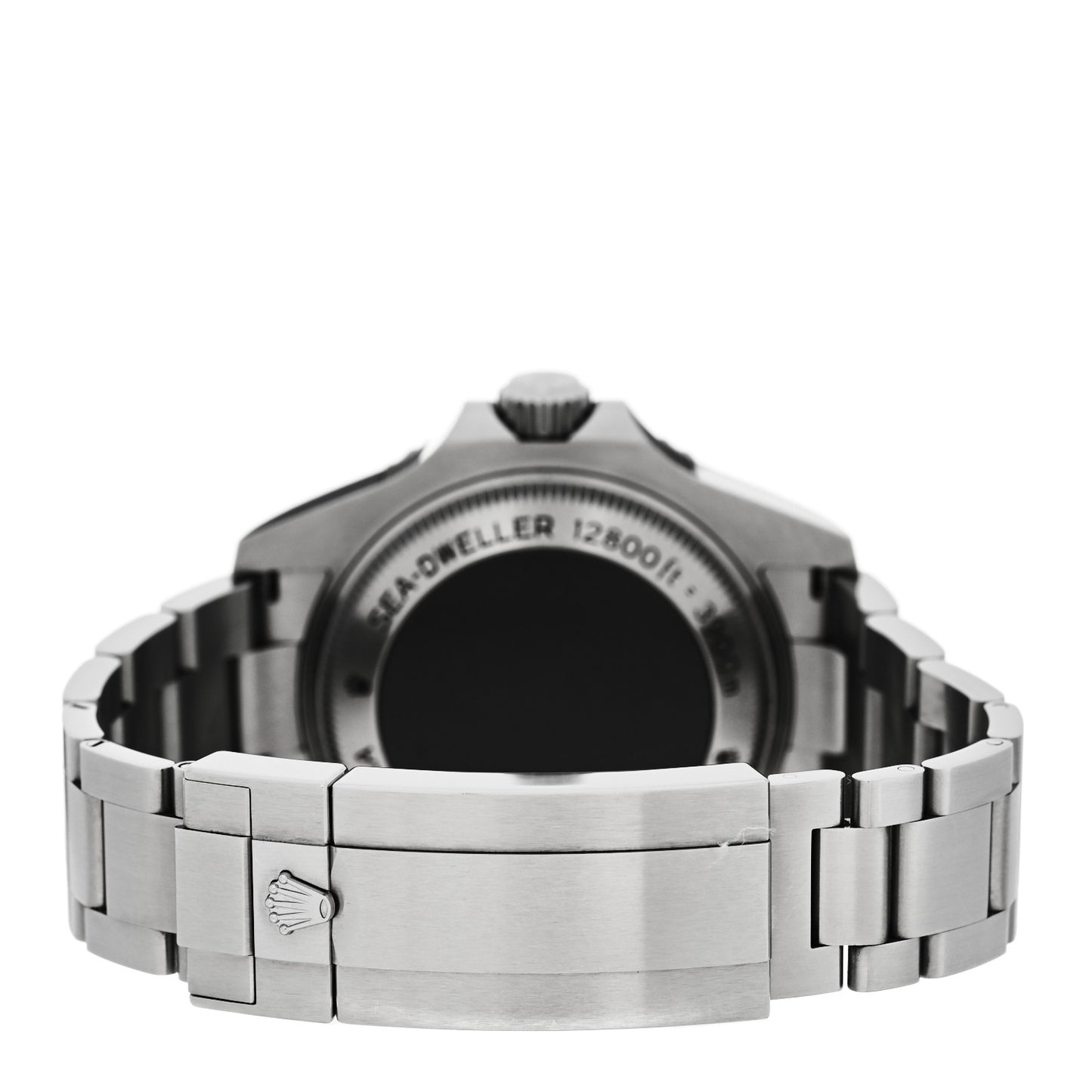 Stainless Steel 44mm Oyster Perpetual Date Sea-Dweller Deepsea Watch Black 126660