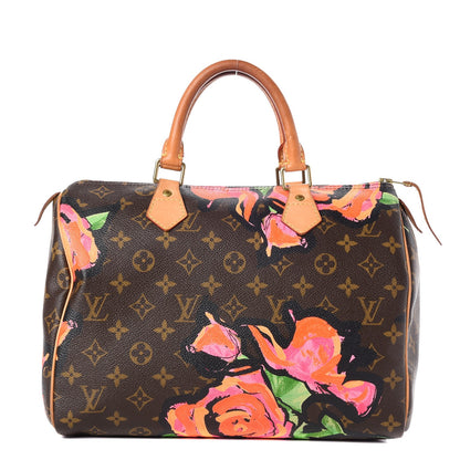 Louis Vuitton Monogram Roses Speedy 30 1 of 9