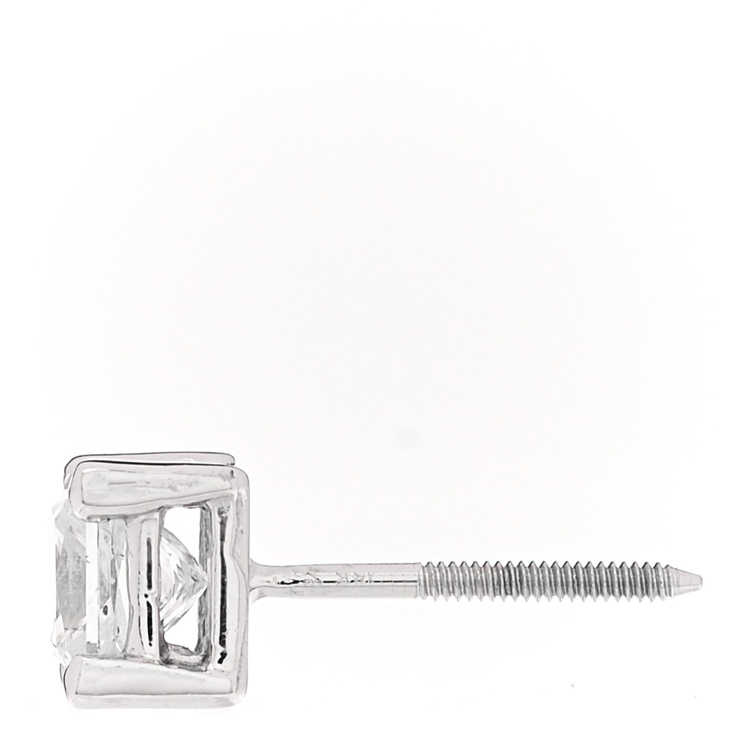 PARKER & WEST BY FASHIONPHILE 14K White Gold Diamond 3.75ctw  Earrings