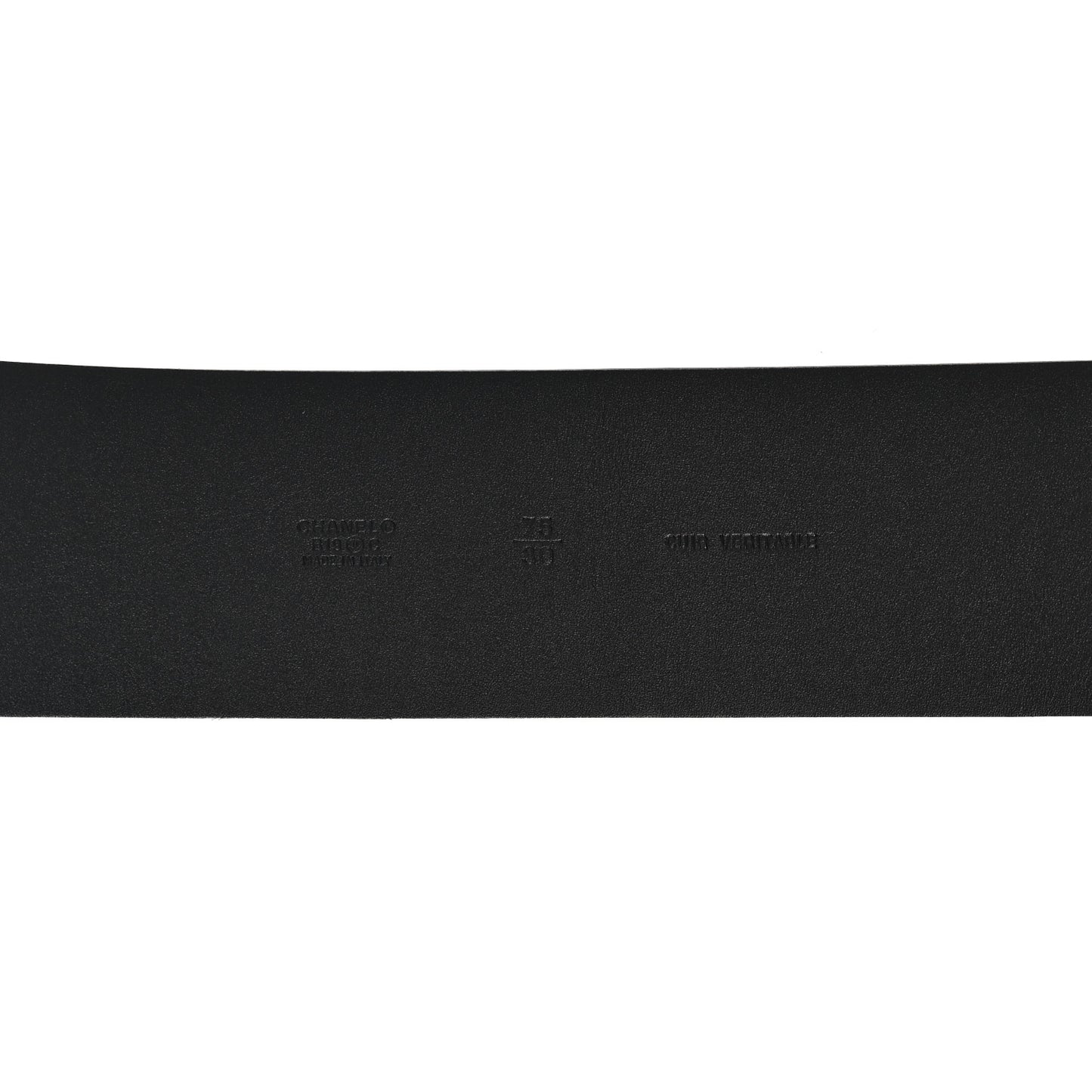 Metallic Calfskin Metal Chain Wide Belt 75 30 Silver