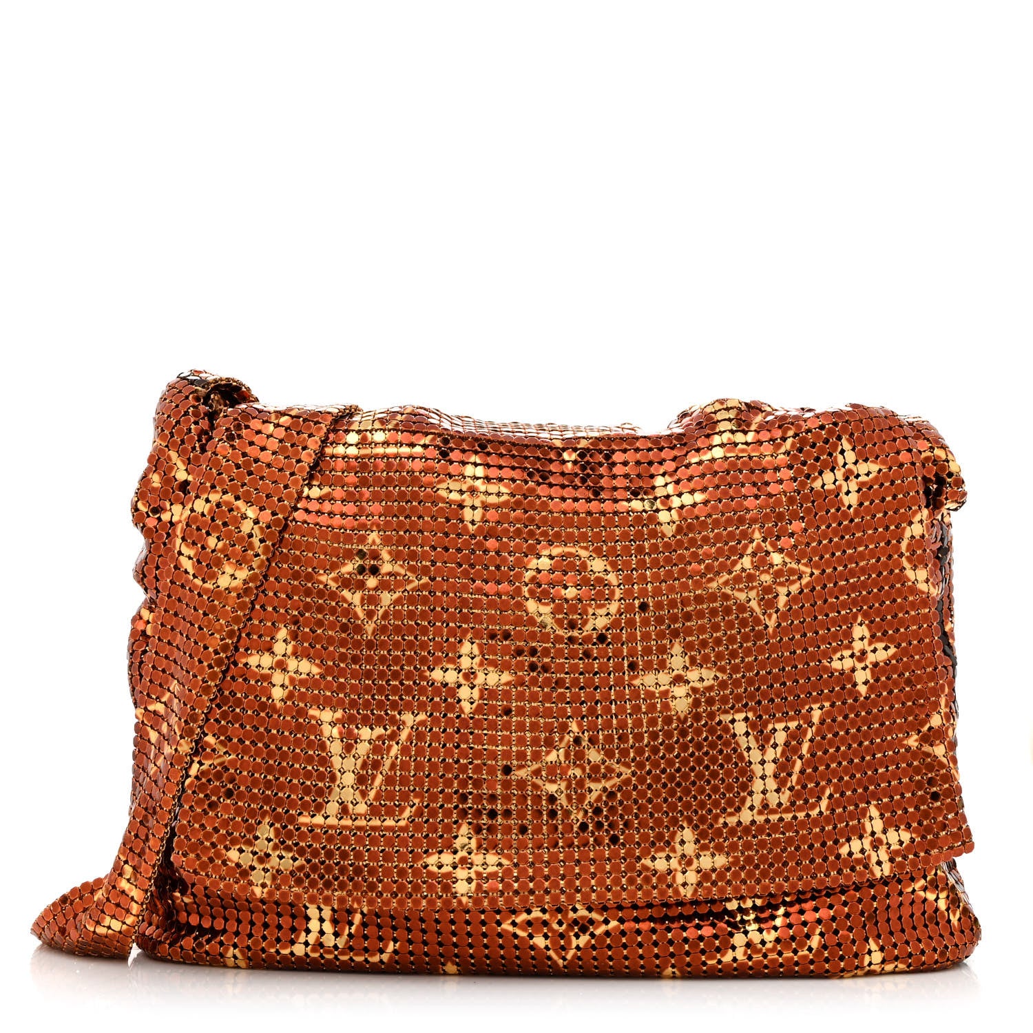 Louis Vuitton Monogram Mesh Metal Frances Gold 1 of 10