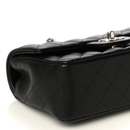 Chanel Caviar Quilted Mini Rectangular Flap Black 9 of 11