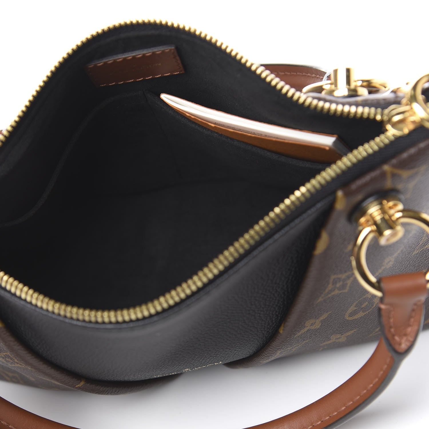 Louis Vuitton Monogram V Tote BB Black 6 of 11