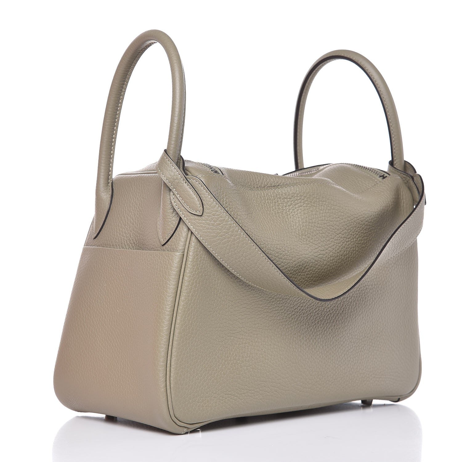 Hermes Taurillon Clemence Lindy 30 Sauge 3 of 8