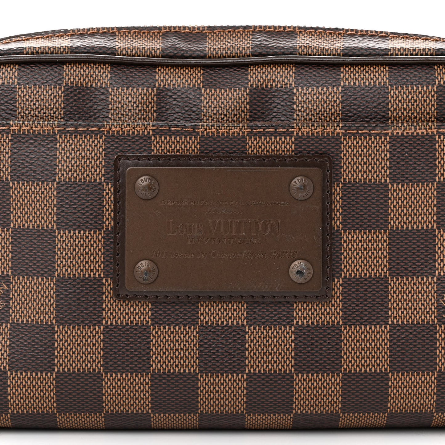 Damier Ebene Brooklyn Bum Bag