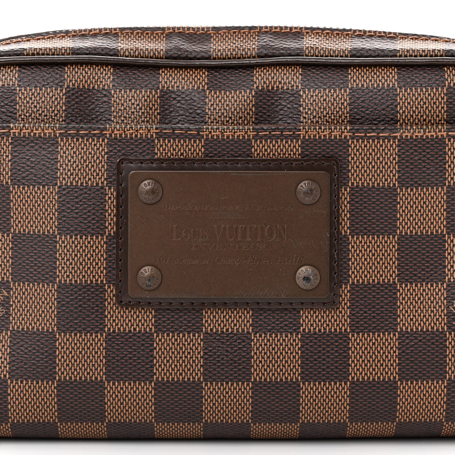 Louis Vuitton Damier Ebene Brooklyn Bum Bag 8 of 11