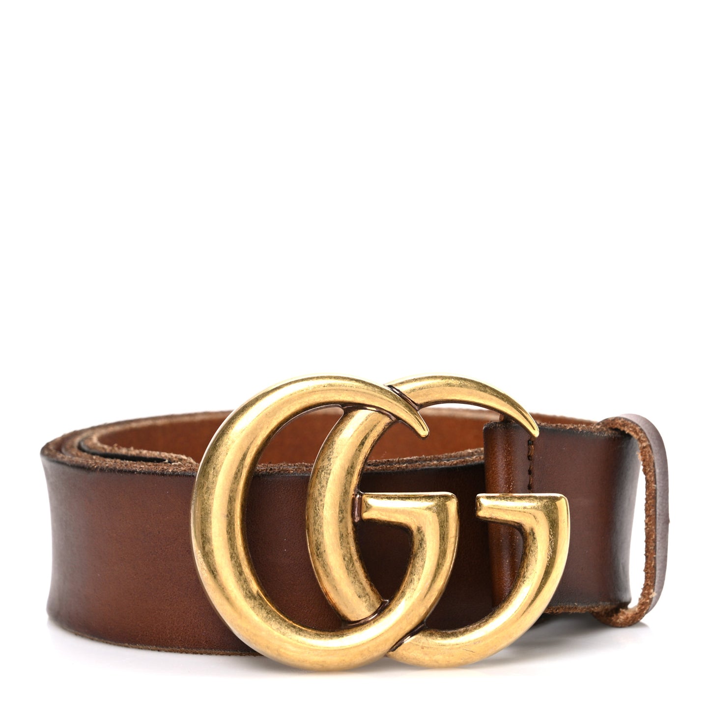 Faded Calfskin Double G 40mm Belt 85 34 Cuir