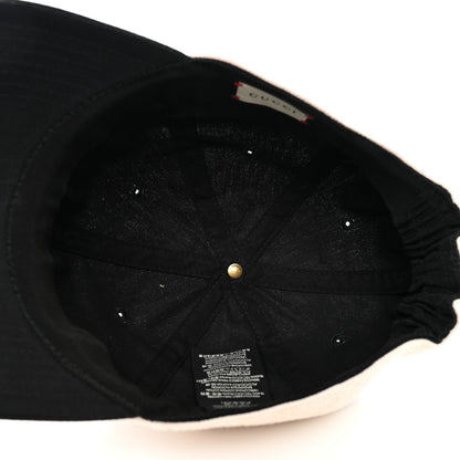 Gucci Gabardine Gucci Headband Baseball Hat M Black 7 of 9
