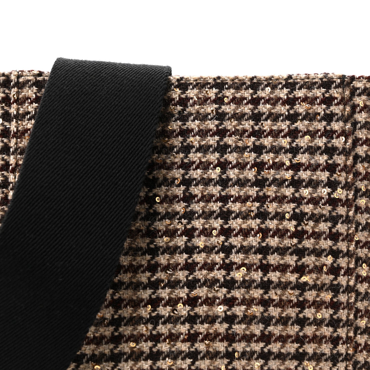 Celine Tweed Small Sangle Bucket Bag Beige 21 of 34