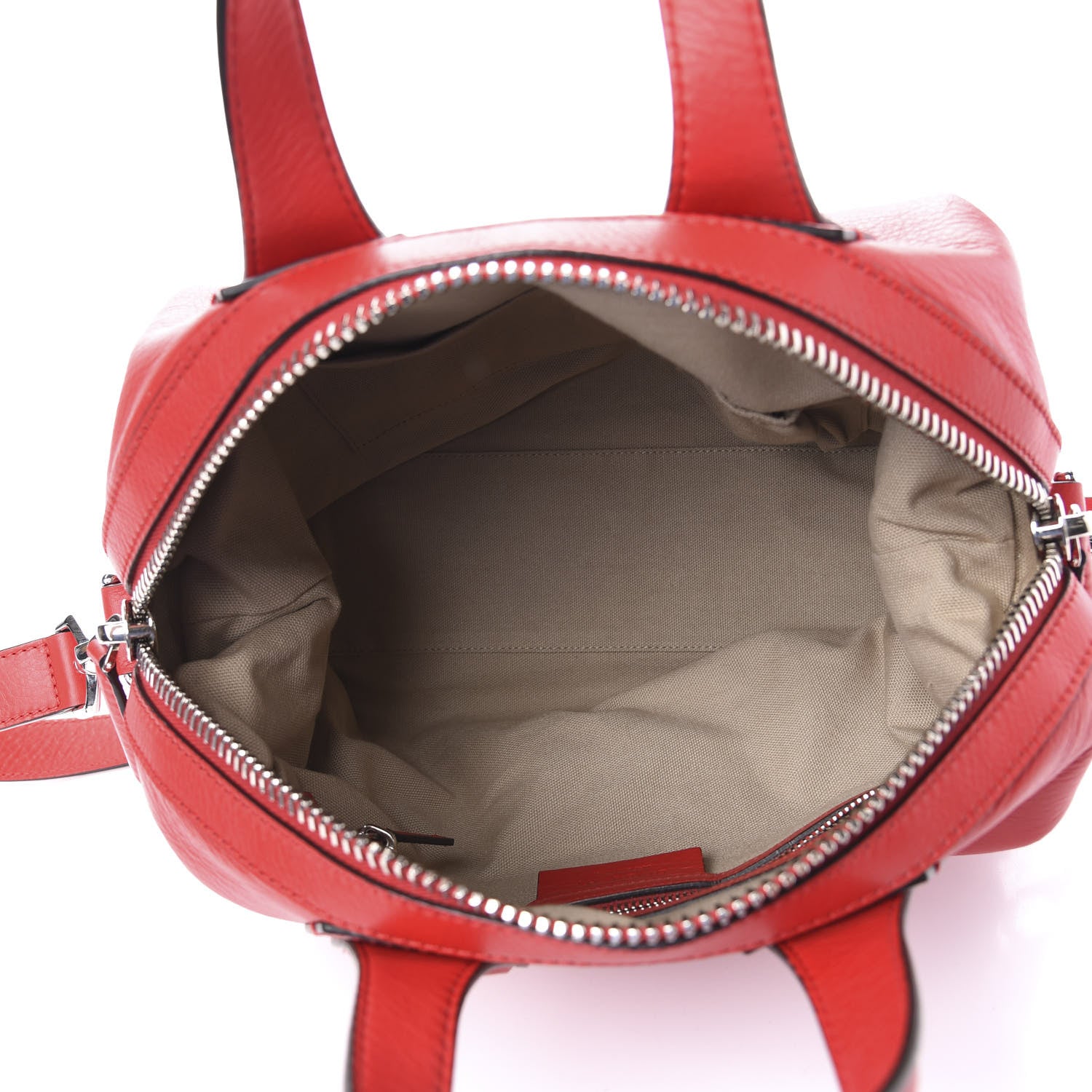 Givenchy Pebbled Calfskin Small Nightingale Red 6 of 12