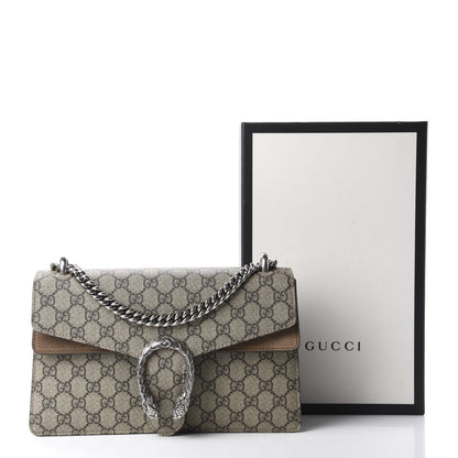 Gucci GG Supreme Monogram Small Dionysus Shoulder Bag Taupe 11 of 11