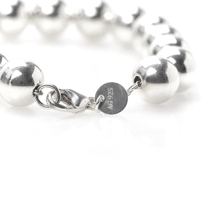 Tiffany Sterling Silver 10mm HardWear Ball Bracelet 6 of 6