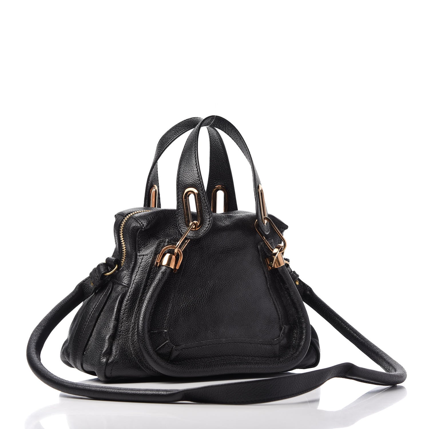 Chloe Calfskin Small Paraty Black 3 of 10