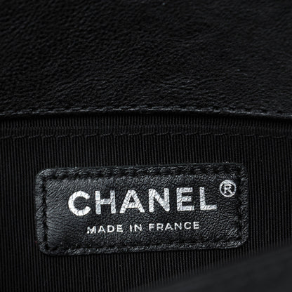 Chanel Calfskin Quilted Small Boy Handle Flap Black 7 of 9