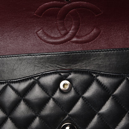 Chanel Lambskin Quilted Medium Double Flap Black 18 of 22