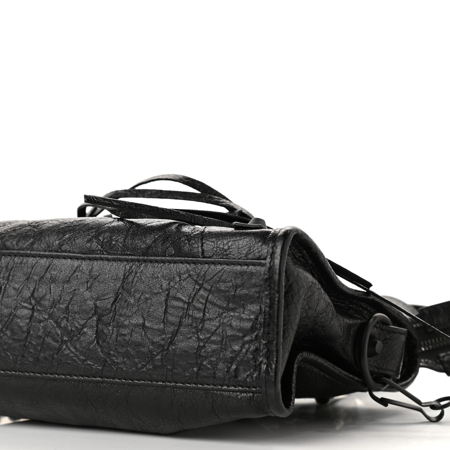 Balenciaga Agneau Arena Classic Black Hardware Mini City Black 10 of 10