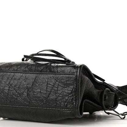 Balenciaga Agneau Arena Classic Black Hardware Mini City Black 10 of 10