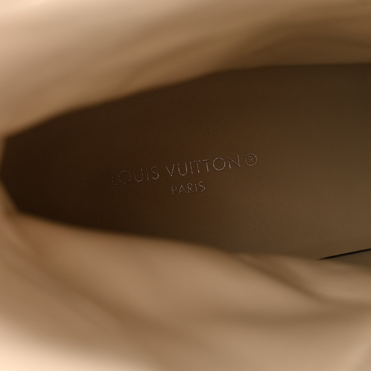 Louis Vuitton Suede Calfskin Jacquard Since 1854 Laureate Platform Desert Boots 37.5 Beige 7 of 15