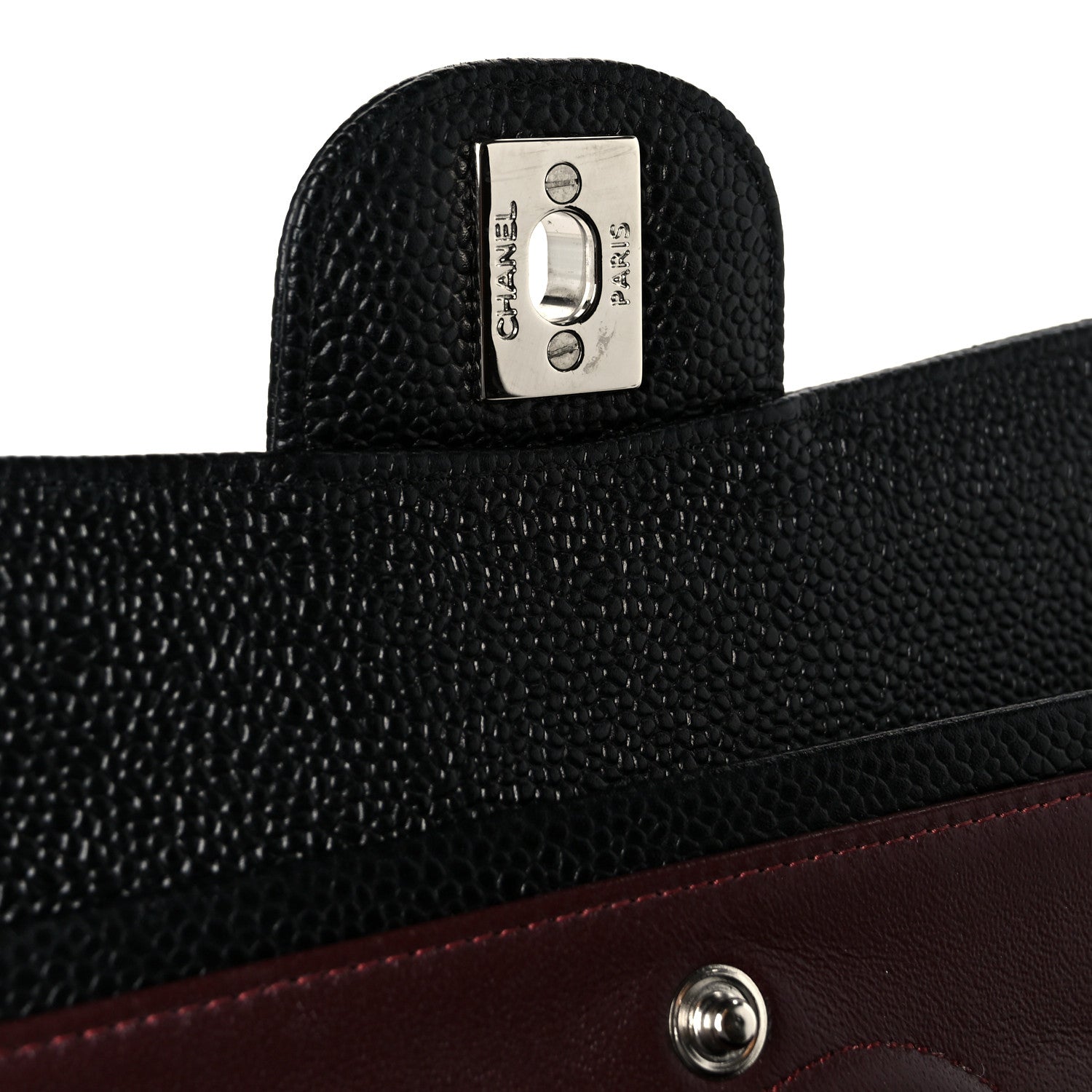 Chanel Caviar Quilted Small Double Flap Black 7 of 12