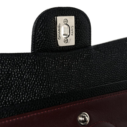 Chanel Caviar Quilted Small Double Flap Black 7 of 12