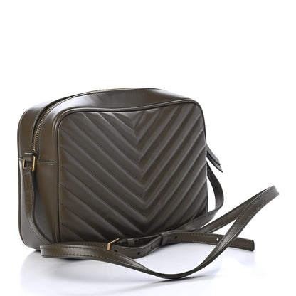 Saint Laurent Calfskin Matelasse Monogram Lou Camera Bag Seaweed 2 of 4