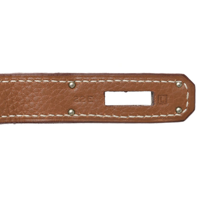 Hermes Taurillon Clemence Birkin 35 Gold 7 of 17