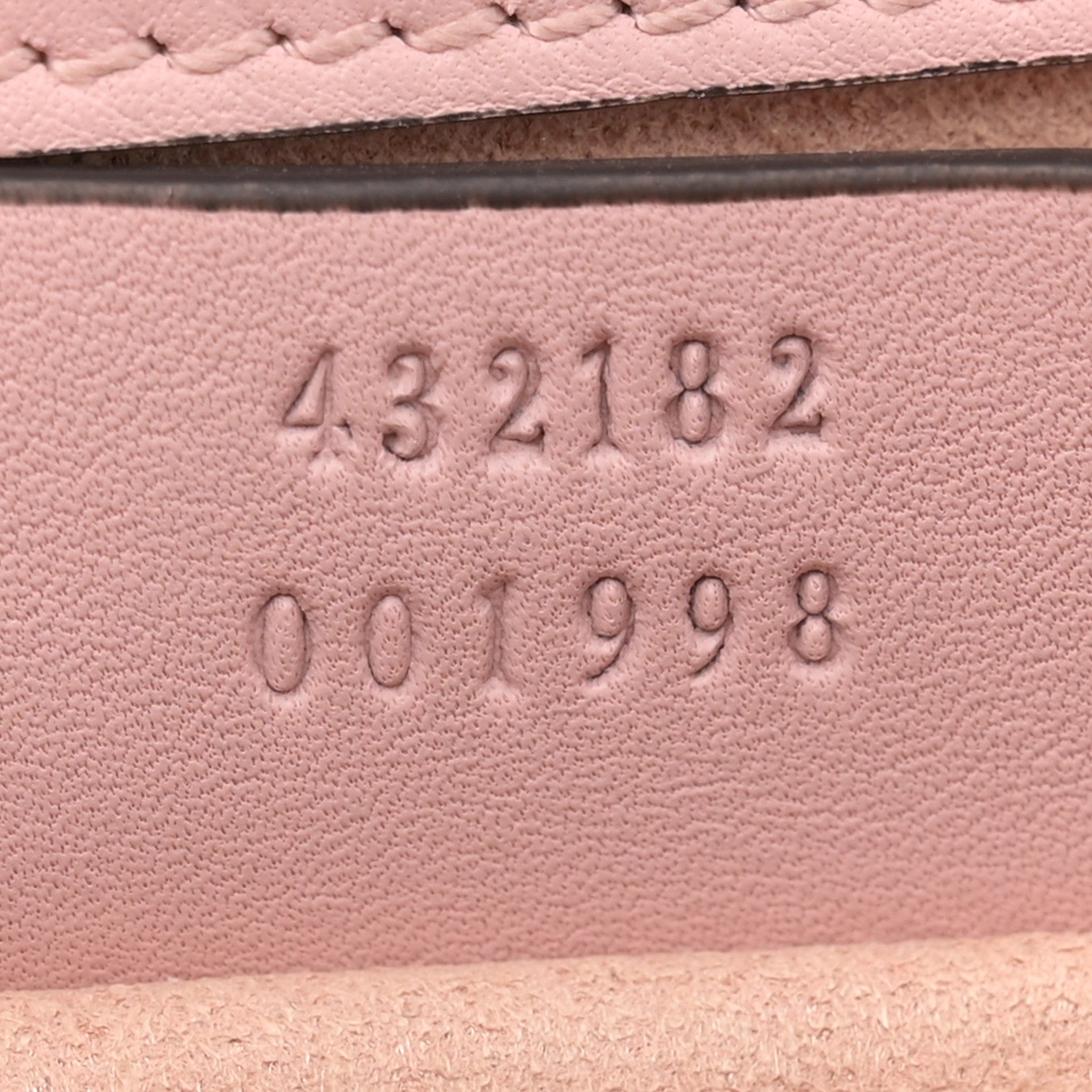 Gucci Calfskin Crystal Star Embroidered Small Padlock Shoulder Bag Perfect Pink Multicolor 7 of 13
