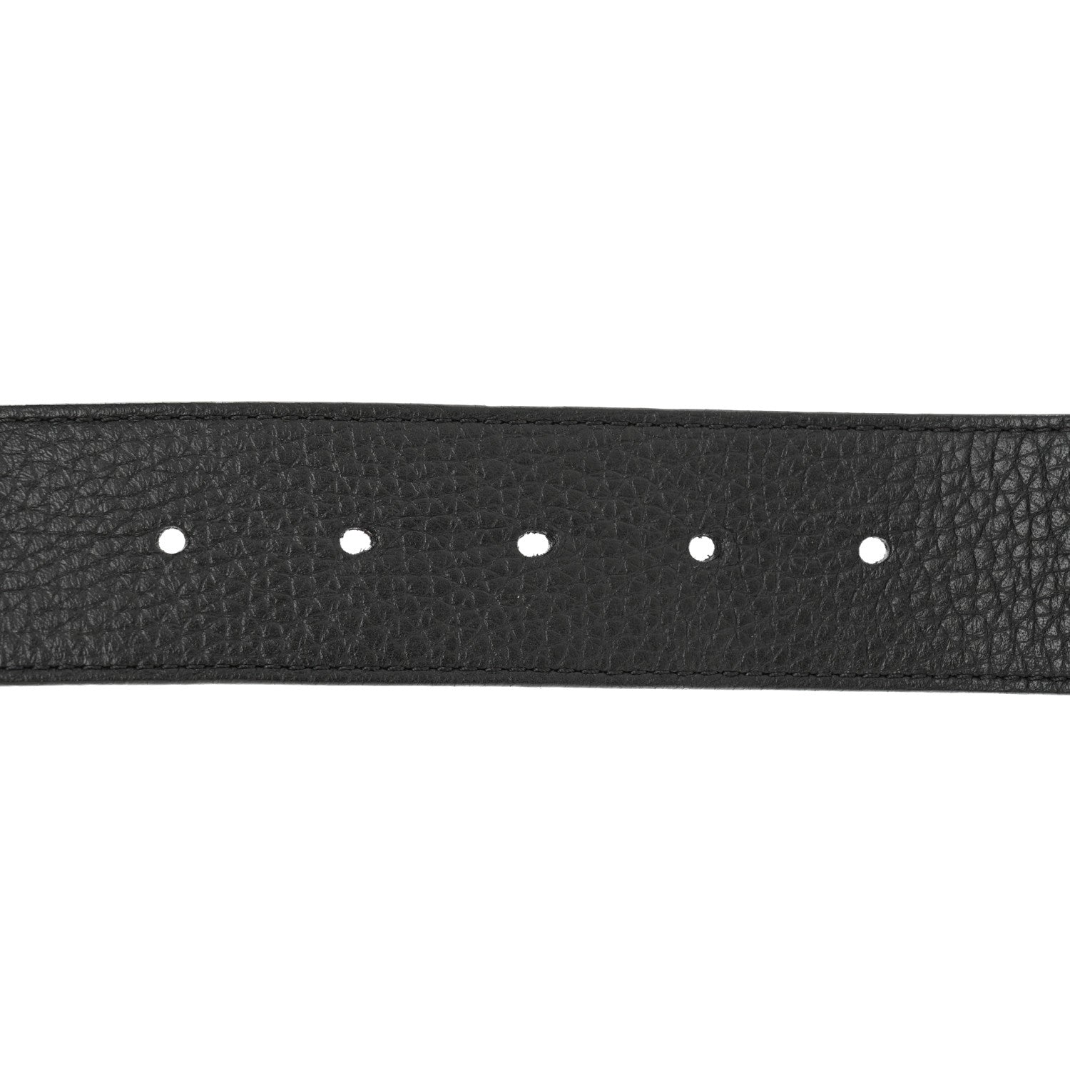 Louis Vuitton Taurillon Calfskin 30mm LV Initiales Reversible Belt 95 38 Black 5 of 8
