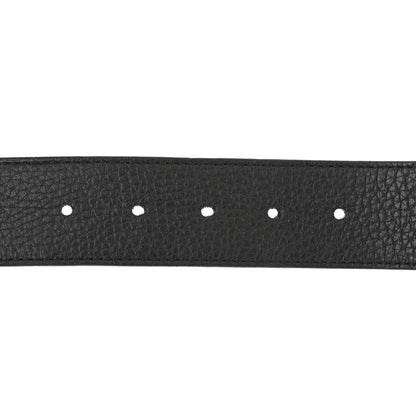Louis Vuitton Taurillon Calfskin 30mm LV Initiales Reversible Belt 95 38 Black 5 of 8