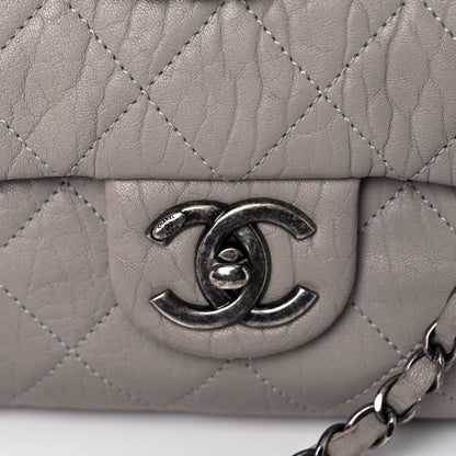 Chanel Washed Lambskin Quilted CC Travel Flap Grey 12 of 13
