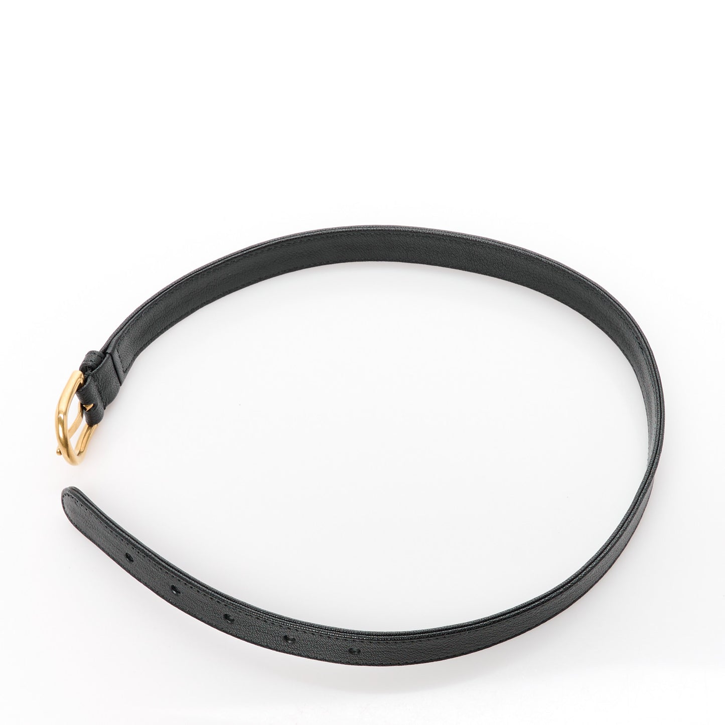 Goatskin Small Aphrodite Shoulder Bag Black