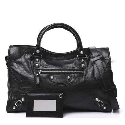 Balenciaga Agneau Giant 12 Silver Hardware City Black 1 of 8