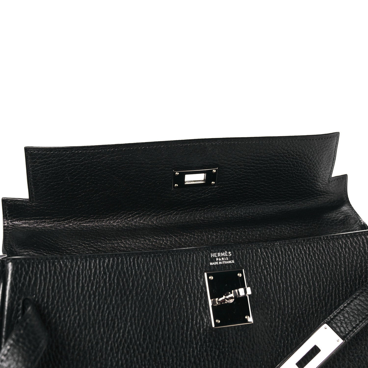 Hermes Togo Kelly Retourne 32 Black 18 of 38