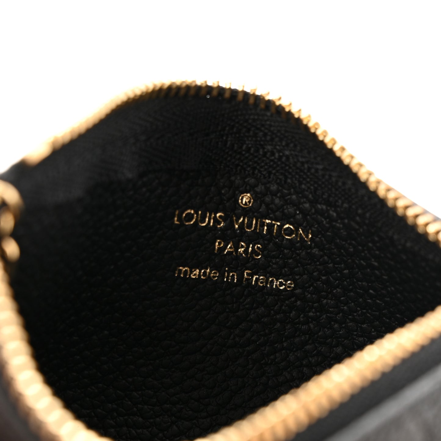 Empreinte Monogram Giant Key Pouch Black