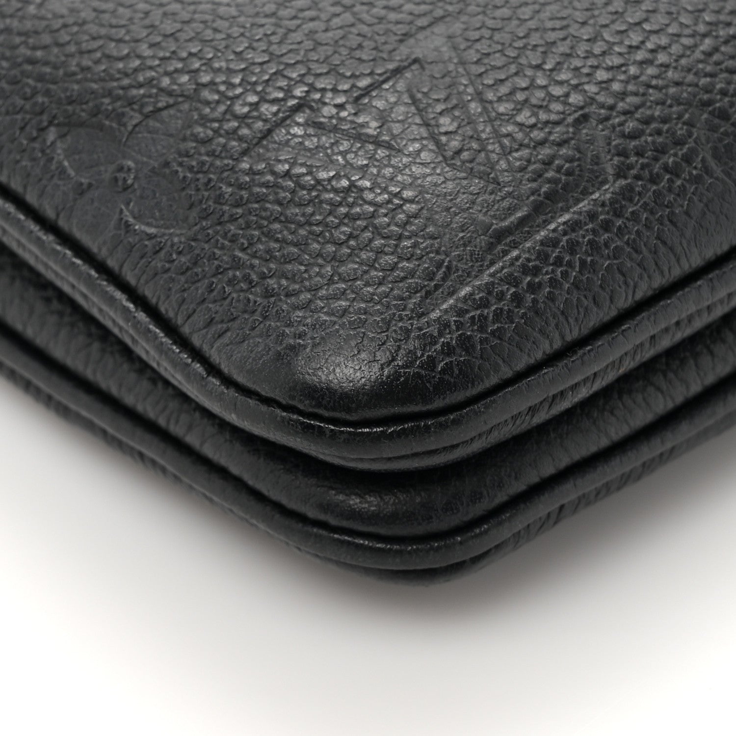 Louis Vuitton Empreinte Double Zip Pochette Black 16 of 18