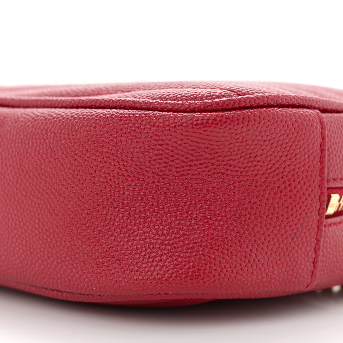 Grain De Poudre Matelasse Monogram Mini Lou Camera Bag Eros Red