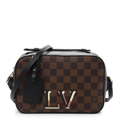 Louis Vuitton Damier Ebene Santa Monica Black 1 of 9