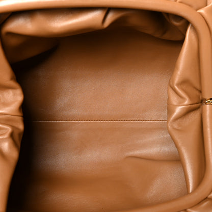 Bottega Veneta Smooth Butter Calf The Pouch Oversized Clutch Cammello 5 of 11