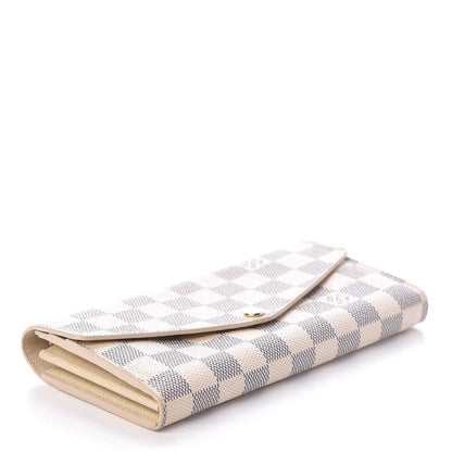 Louis Vuitton Damier Azur Sarah Wallet NM 4 of 6