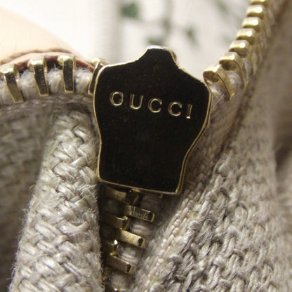 Gucci Canvas Flora Floral Large Horsebit Chain Hobo White 8 of 12