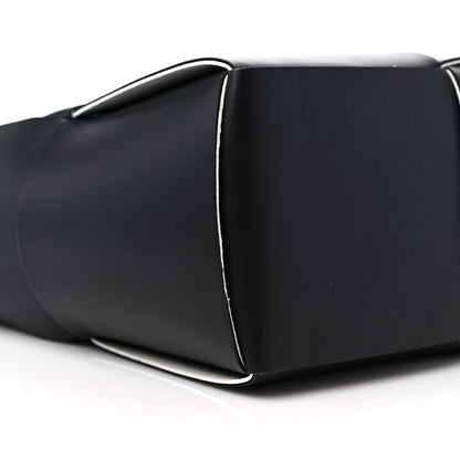Bottega Veneta Nappa Maxi Intrecciato Arco Tote Black White 7 of 8