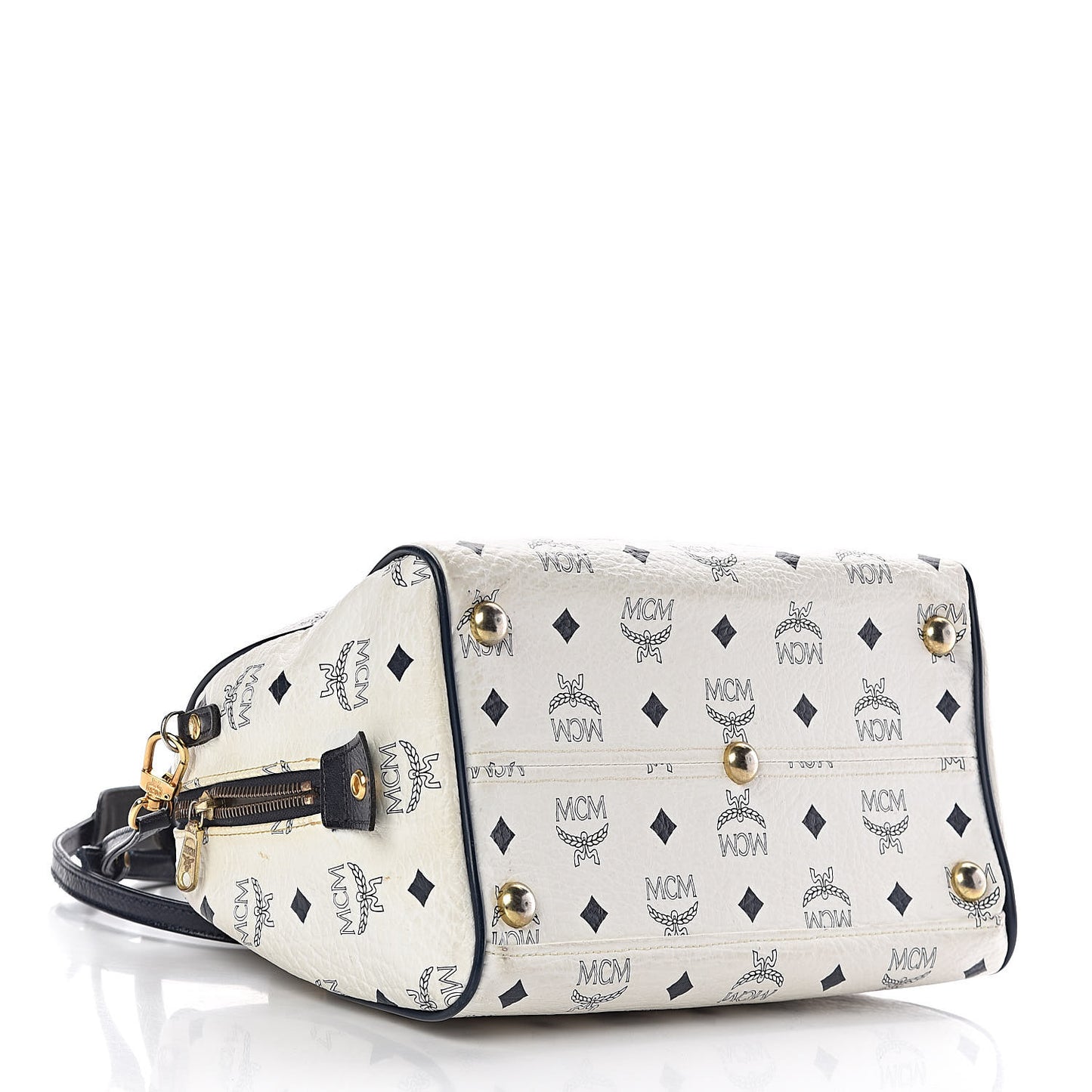 Visetos Boston Satchel White